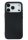 iPhone 17 Pro mágneses szilikon tok, Fekete