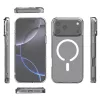 iPhone 17 Pro mágneses szilikon tok, Átlátszó - 