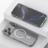 iPhone 17 Pro mágneses szilikon tok, Átlátszó - 