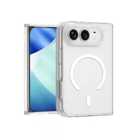 Cellect iPhone Duo mágneses szilikon tok, Átlátszó
