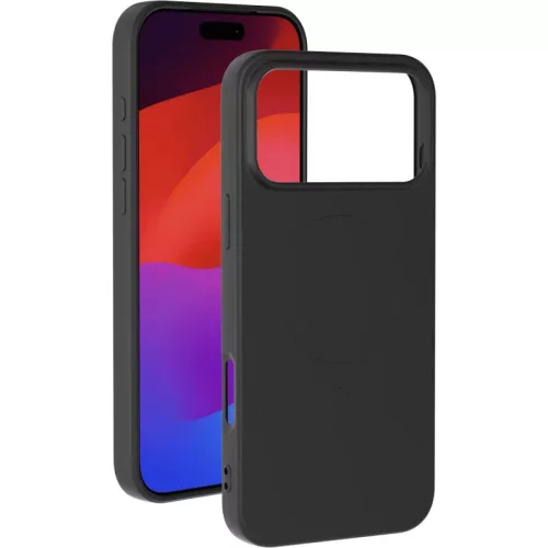 Cellect iPhone 18 Pro Max mágneses szilikon tok,Fekete