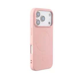 Cellect iPhone 18 Pro mágneses szilikon tok, Pink