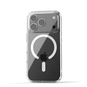Cellect iPhone 18 Pro mágneses szilikon tok, Átlátszó