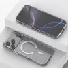 Cellect iPhone 18 Pro mágneses szilikon tok, Átlátszó