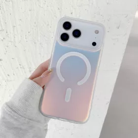 iPhone 17  Pro Max mágneses lézernyomott tok, Átl.