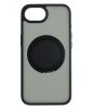 Iphone 16e 360° forgatható tok, Fekete