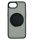 Iphone 16e 360° forgatható tok, Fekete