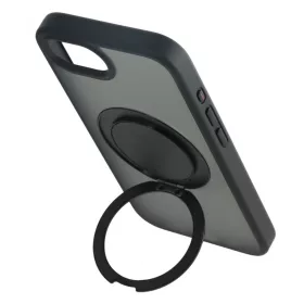 Iphone 17e/16e 360° forgatható tok, Fekete