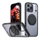 iPhone 17 Pro mágneses 360° forgatható tok, Fekete