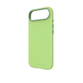 Mágneses puha szilikon tok, iPhone  Air, Neonzöld