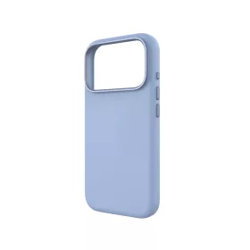 Mágneses puha szilikon tok, iPhone 17 Pro, V.kék