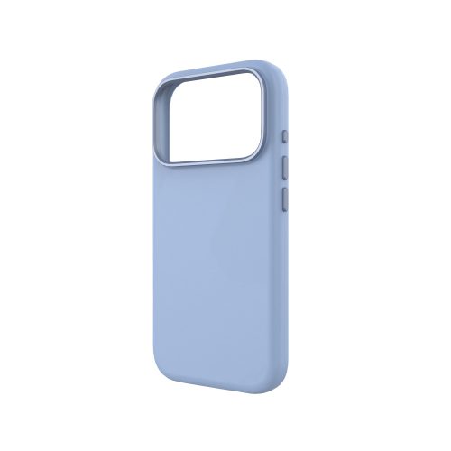 Mágneses puha szilikon tok, iPhone 17 Pro, V.kék