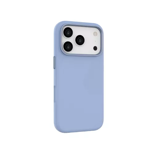 Mágneses puha szilikon tok, iPhone 17 Pro, V.kék