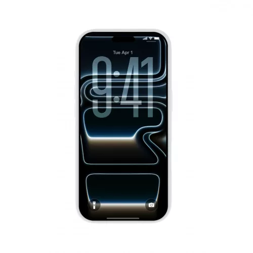 Cellect mágneses puha szilikon tok, iPhone 18 Pro,Fehér