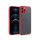 iPhone 13 Pro Max műanyag tok, piros, fekete