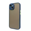 iPhone 15 műanyag tok, kék, zöld - 