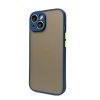 iPhone 15 Plus műanyag tok, kék-zöld