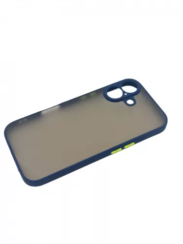 iPhone 17 műanyag tok, kék, zöld