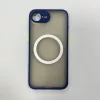 iPhone 17e/16e mágneses műanyag tok, kék-zöld