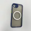 iPhone 17e/16e mágneses műanyag tok, kék-zöld