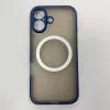 iPhone 17 mágneses műanyag tok, kék-zöld