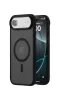 iPhone  Air mágneses prémium matt tok, Fekete