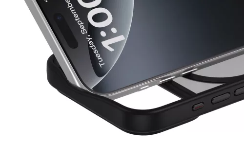 iPhone  Air mágneses prémium matt tok, Fekete