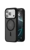 iPhone 17 Pro mágneses prémium matt tok, Fekete -