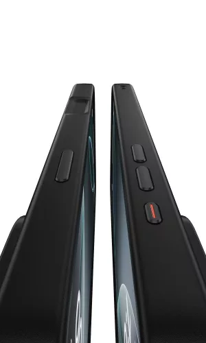 iPhone 17 Pro mágneses prémium matt tok, Fekete -