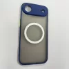 iPhone  Air mágneses műanyag tok, kék-zöld