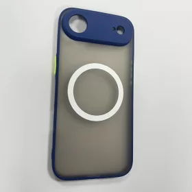 iPhone  Air mágneses műanyag tok, kék-zöld
