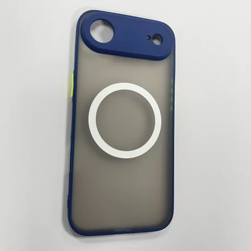 iPhone  Air mágneses műanyag tok, kék-zöld