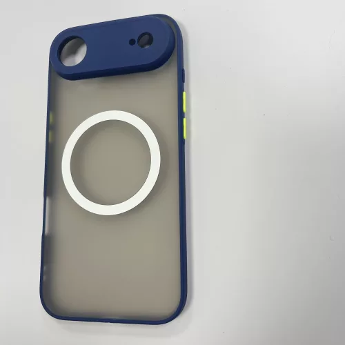 iPhone  Air mágneses műanyag tok, kék-zöld