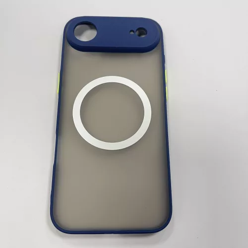 iPhone  Air mágneses műanyag tok, kék-zöld