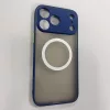 iPhone 17 Pro Max mágneses műanyag tok, kék-zöld