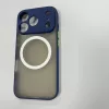iPhone 17 Pro mágneses műanyag tok, kék-zöld