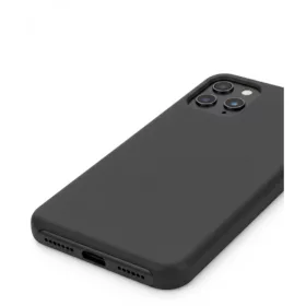 iPhone 17e/16e prémium szilikon tok, Fekete - 