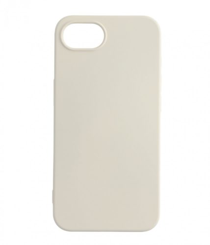 Premium szilikon tok, Iphone 16e, Tört fehér