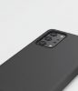 Premium szilikon tok, iPhone 16 Plus, Fekete
