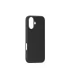 Premium szilikon tok, iPhone Air, Fekete