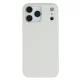 Premium szilikon tok, iPhone 17 Pro Max, Tört Fehér