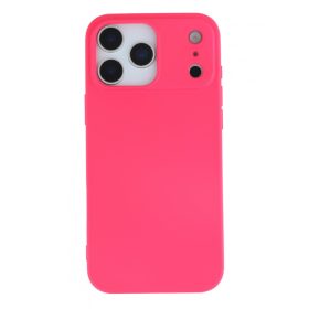 Premium szilikon tok, iPhone 17 Pro, Magenta