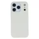 Premium szilikon tok, iPhone 17 Pro, Tört Fehér