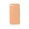 Premium szilikon tok, iPhone SE 2022/2020/8/7, Narancs