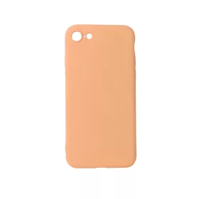 Premium szilikon tok, iPhone SE 2022/2020/8/7, Narancs