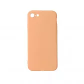 Premium szilikon tok, iPhone SE 2022/2020/8/7, Narancs