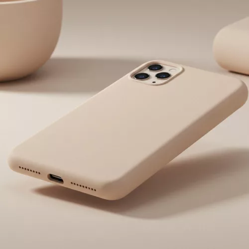 Premium szilikon tok, Samsung A56, Édes barack