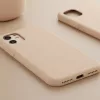 Premium szilikon tok, Samsung A56, Édes barack