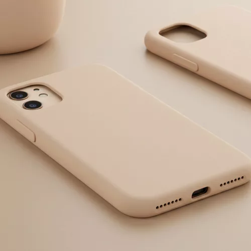 Premium szilikon tok, Samsung A56, Édes barack