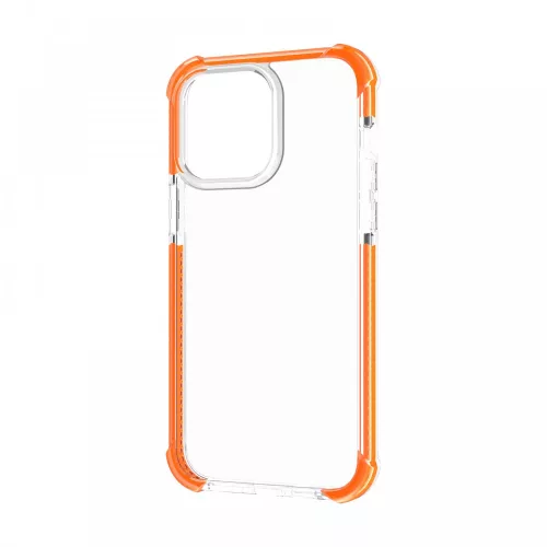 iPhone 14 Pro Max ütésálló szilikon hátlap, Narancs